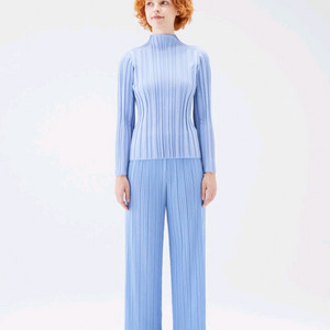 플리츠플리즈 플래닛 니트 탑