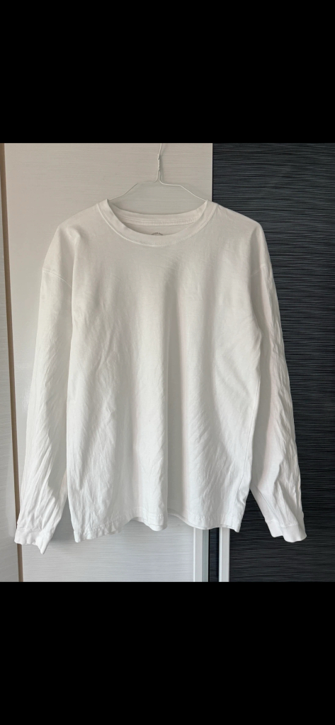 지오다노 긴팔티, 오버핏 긴팔티 XL(105~110)2장 일괄--1