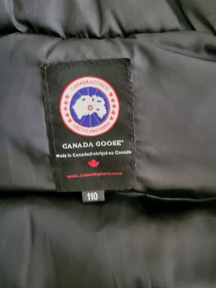 캐나다구스 아동 패딩 조끼 110--2