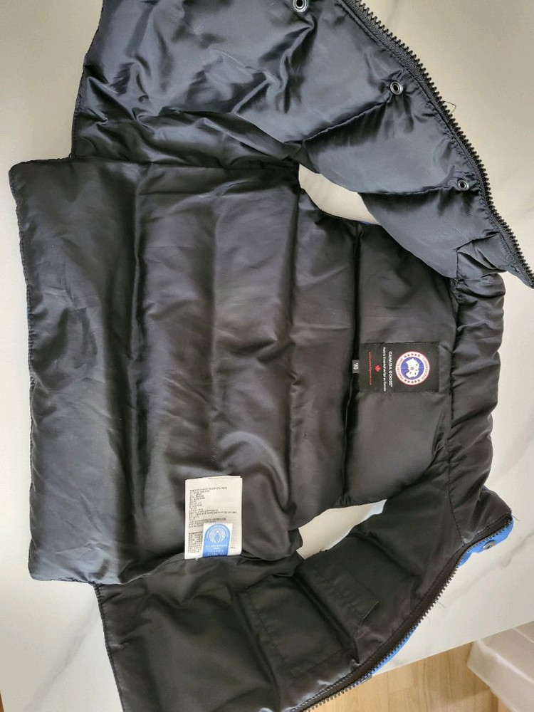 캐나다구스 아동 패딩 조끼 110--3