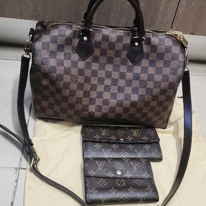 루이비통 사라장지갑/ 중지갑/ 다미에 반둘리에 35