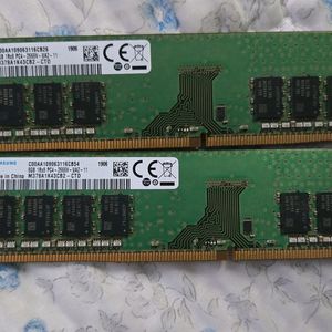 삼성 ddr4 2666v 8Gb 램2개 팝니다