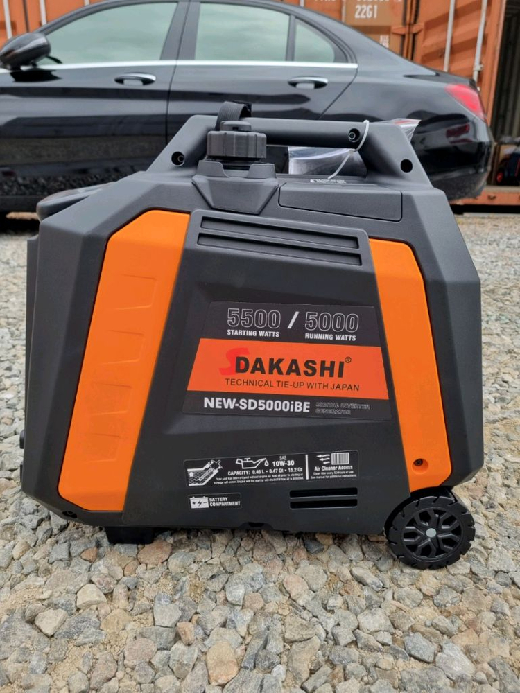 저소음 인버터 디지털 발전기 5K 리모컨작동--2