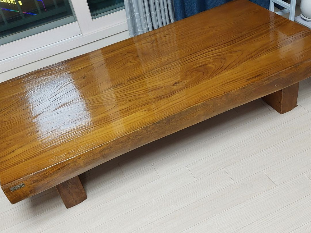 우리꼴 자연가구 원목 식탁, 좌탁, 쇼파 (급처) 이미지