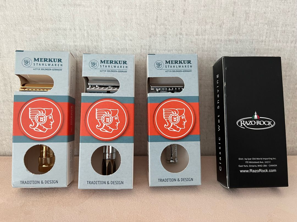 머쿠어, 라조락 클래식 안전면도기 이미지