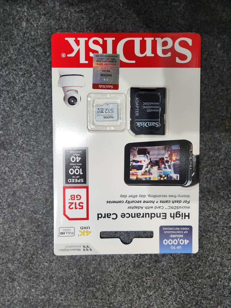 샌디스크 High Endurance microSD 카드 512GB--0