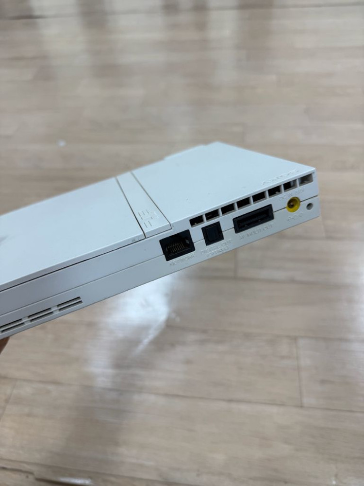 플레이스테이션 PS2슬림 화이트 70000--1