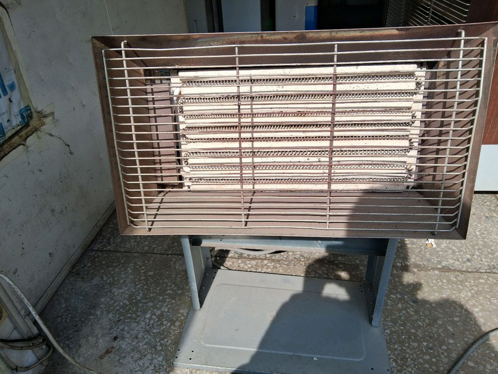 LC산전코일 전기온풍기 5kw 히터난로 열풍기 대형전기난로--4