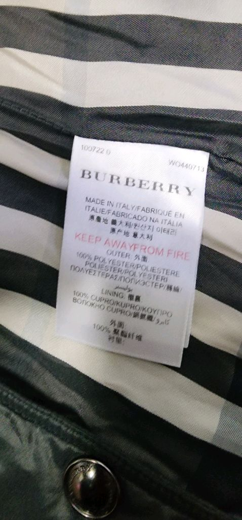 버버리 키즈 누빔 라이더자켓 12y 성인44--7