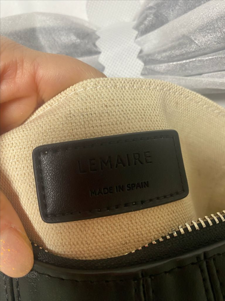 르메르 크루아상백 블랙 스몰 사이즈 새상품--6