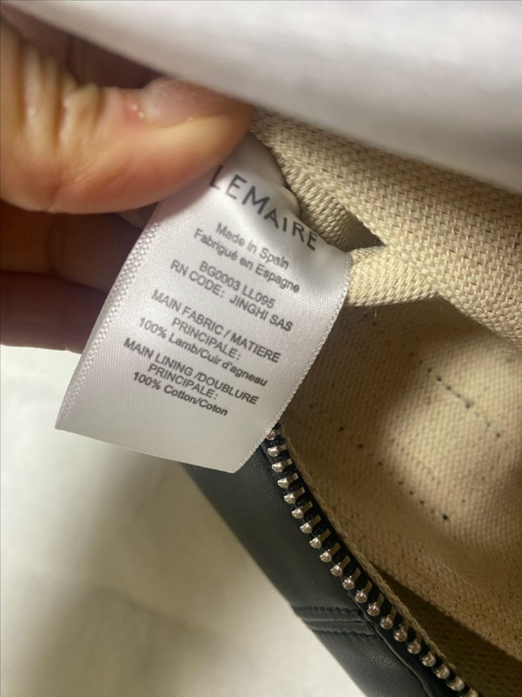 르메르 크루아상백 블랙 스몰 사이즈 새상품--7