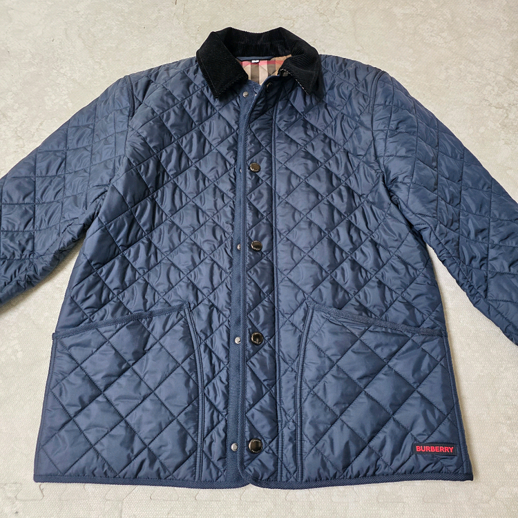 버버리 정품 윌로우브룩 퀼팅자켓--3
