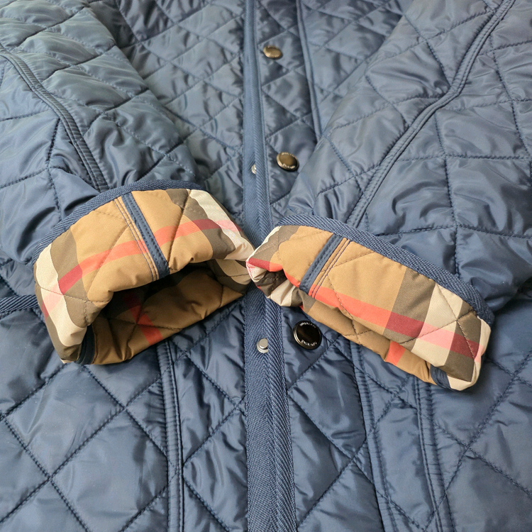 버버리 정품 윌로우브룩 퀼팅자켓--5