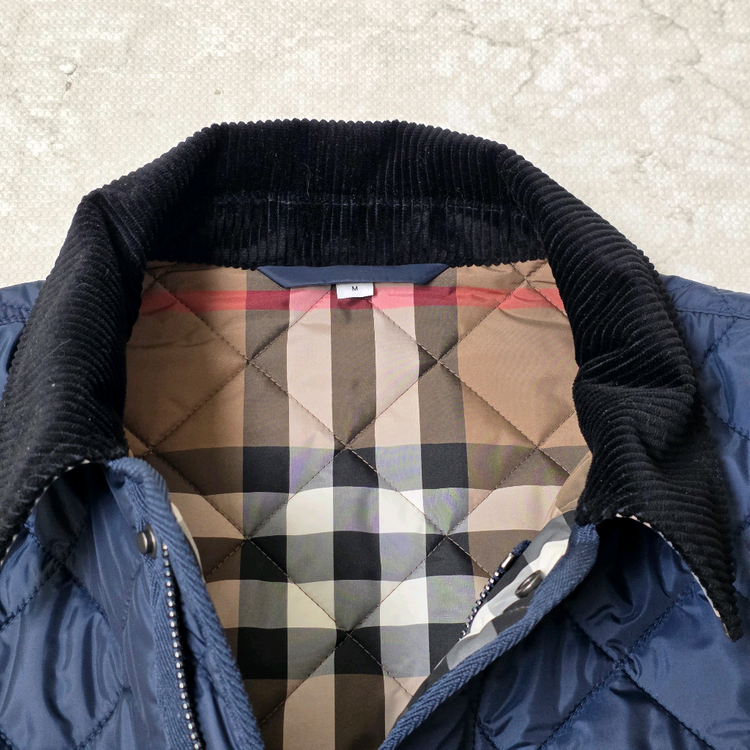 버버리 정품 윌로우브룩 퀼팅자켓--7