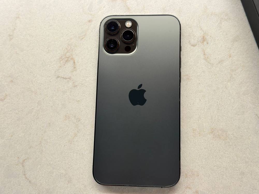 아이폰12 프로맥스 256 배터리성능 82퍼 그래파이트--3