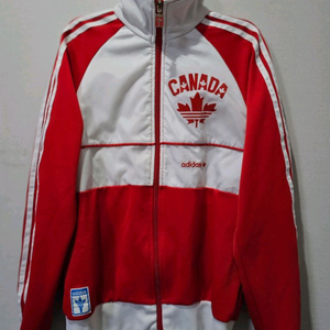 아디다스 캐나다 흰빨 트랙탑 저지 져지집업 95/M 이미지