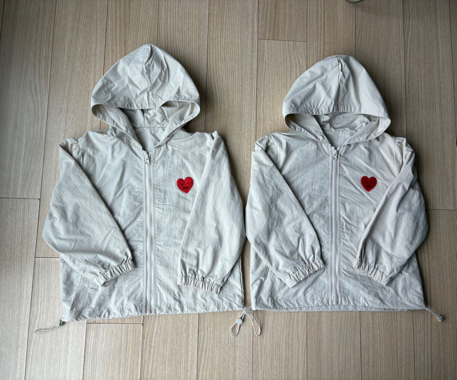 쌍둥이 몽다다 바람막이 세트 2xl 새상품--1