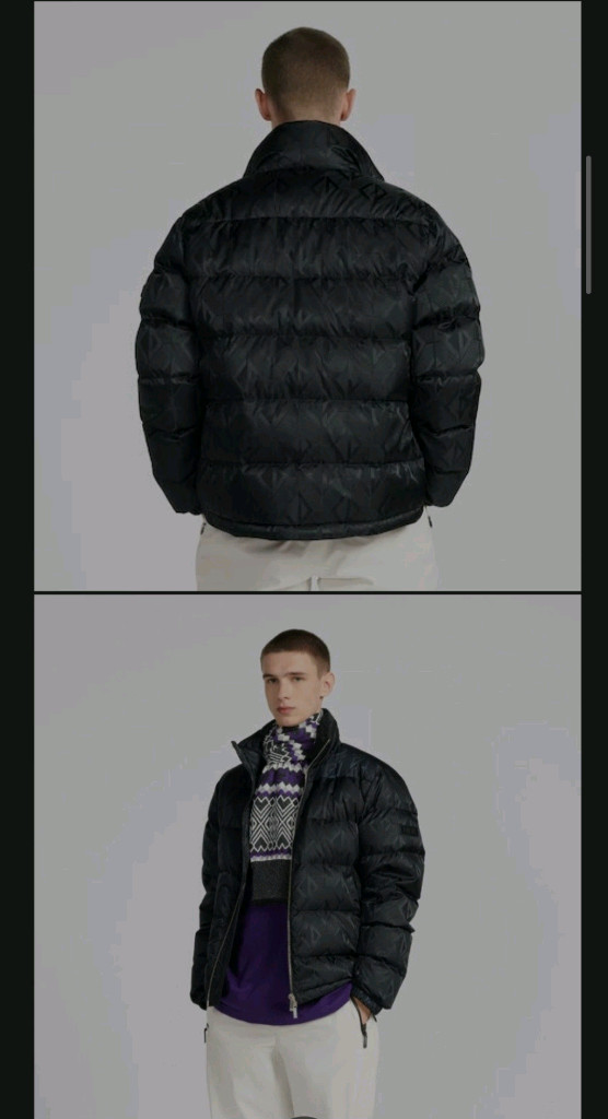 디올 CD 다이아몬드 미라지 남성 52 다운 패딩 자켓 점퍼 남자 이미지