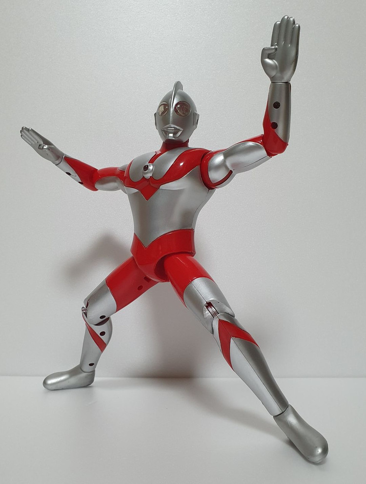 1/6 12인치 울트라맨 Ultraman 관절 가동 피규어 완구 발광 음성기믹 상태 깨끗 초대 울트라맨 신품급--3