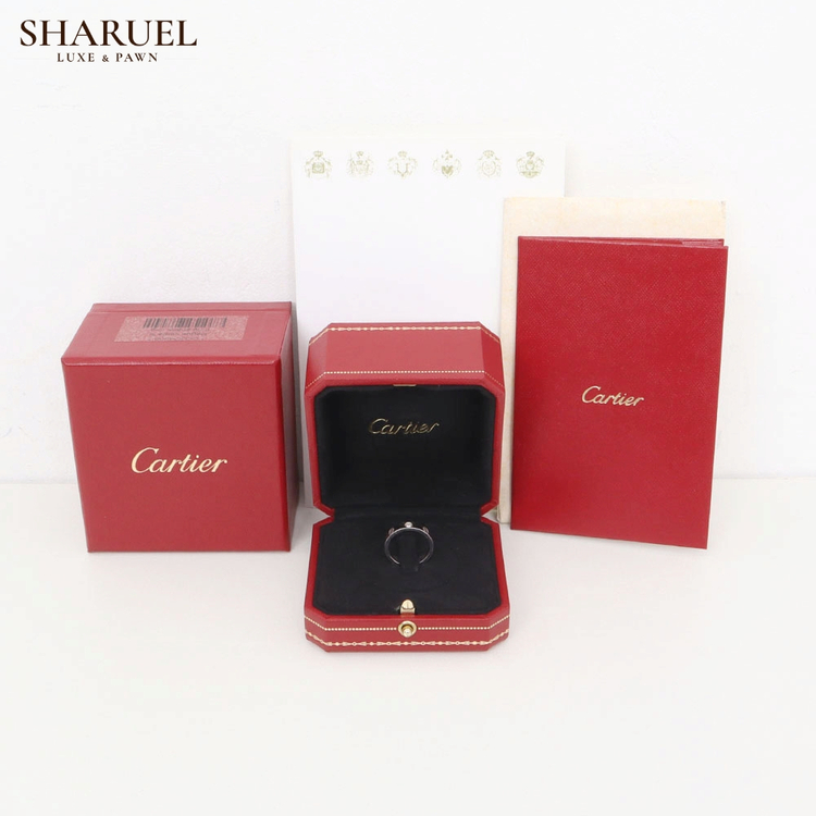 까르띠에 러브링 클래식 러브반지 B4084764 64호--1