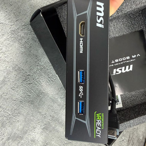 msi vr boost 팝니다