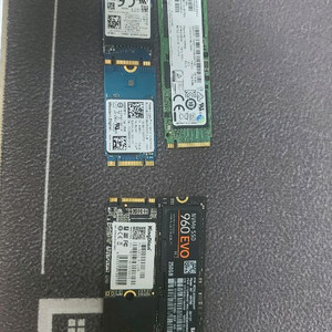 m.2 sata.nvme ssd 6개 일괄 팝니다.
