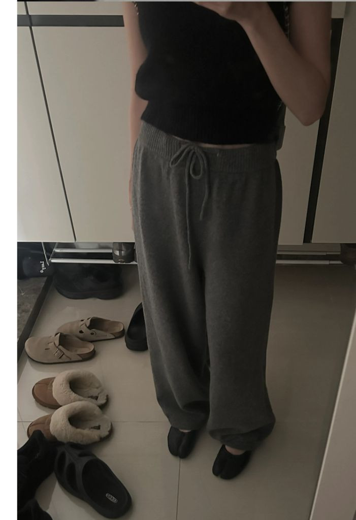 르아브르 조거 니트팬츠--1