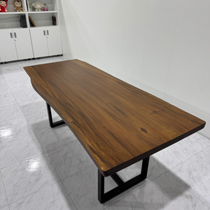 우드슬랩 원목 식탁 나무 식탁 원목테이블 회의테이블 2000 6인용 8인용