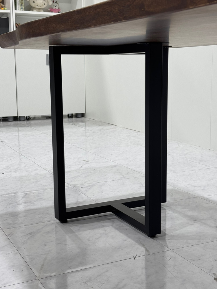 우드슬랩 원목 식탁 나무 식탁 원목테이블 회의테이블 2000 6인용 8인용--5