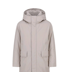 [품절새상품택0] 앤드지 andz 구스 다운 후드 패딩 점퍼 베이지