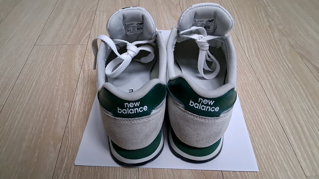 [품절상품] 뉴발란스 뉴발 373 그린 화이트 그레이 운동화 신발 255--3