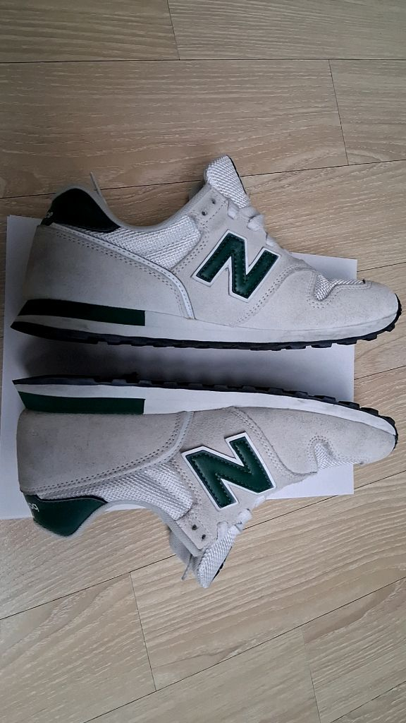 [품절상품] 뉴발란스 뉴발 373 그린 화이트 그레이 운동화 신발 255--5