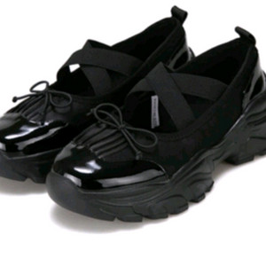 바바라밴딩슈즈235(굽6cm)