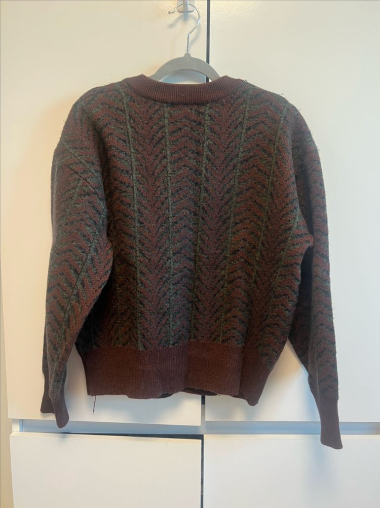 빈티지 모 가디건--2