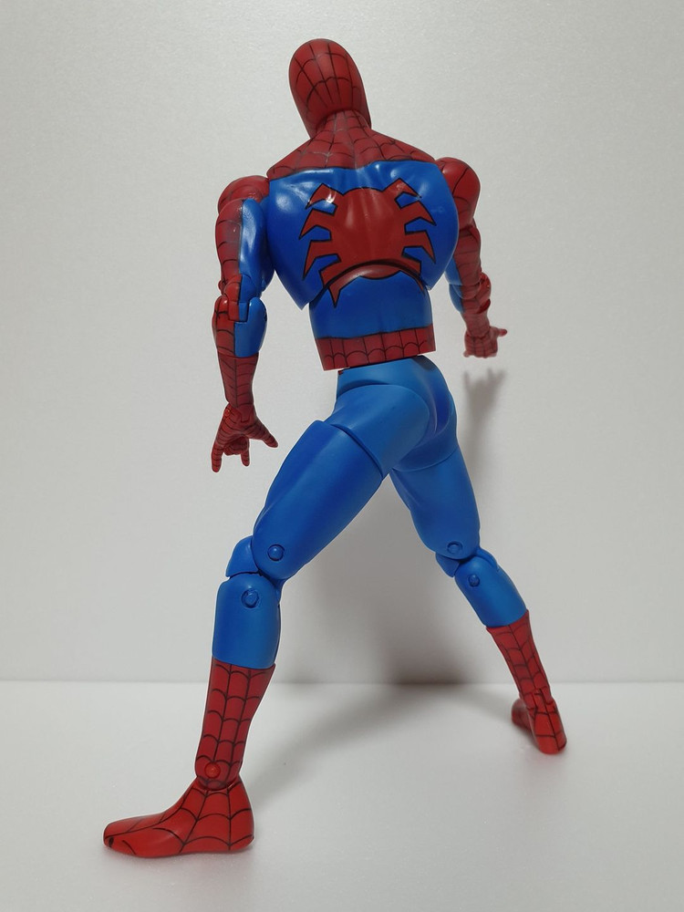 1/6 12인치 토이비즈 Toy Biz 스파이더맨 Spider-Man 관절 가동 피규어 야광 기믹 신품급 이미지