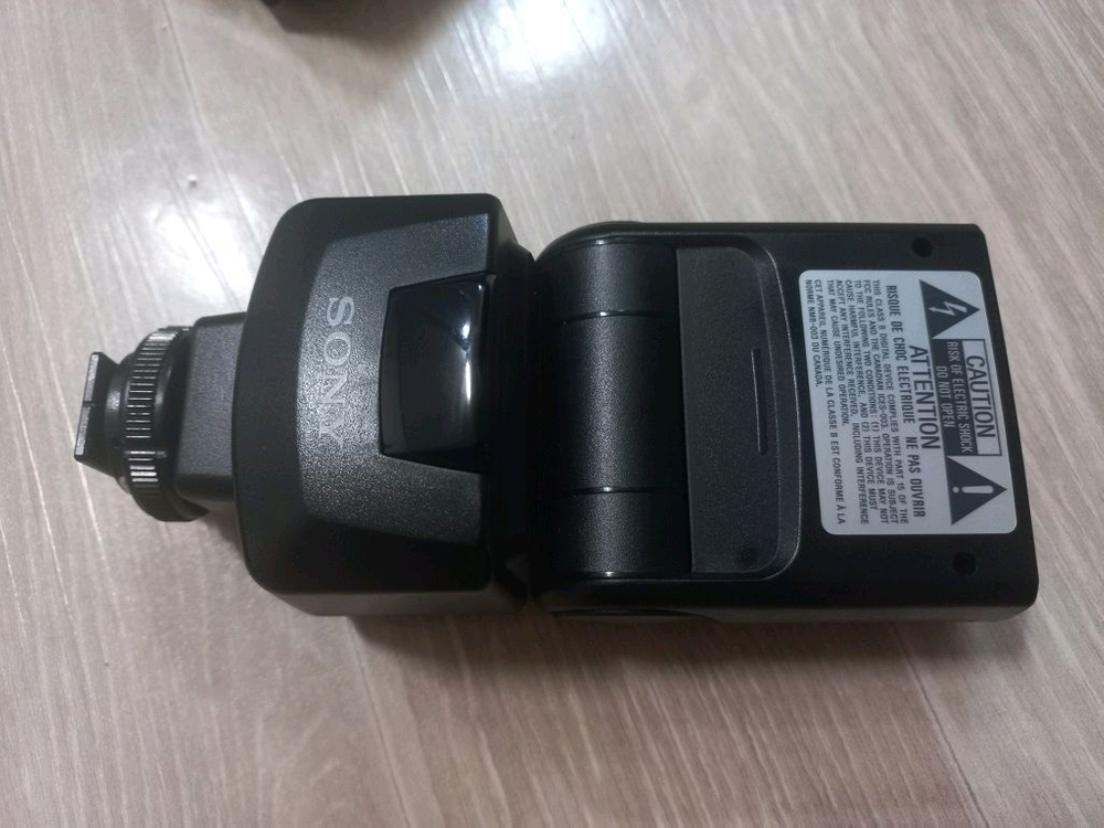 SONY HVL-FH1100 소니 캠코더 포토용 플래쉬--2