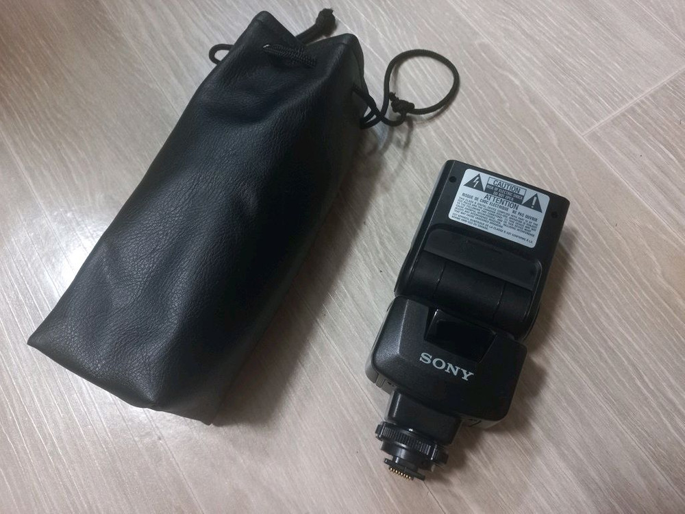 SONY HVL-FH1100 소니 캠코더 포토용 플래쉬--9