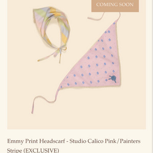 아폴리나 두건 핑크, 스트라이프