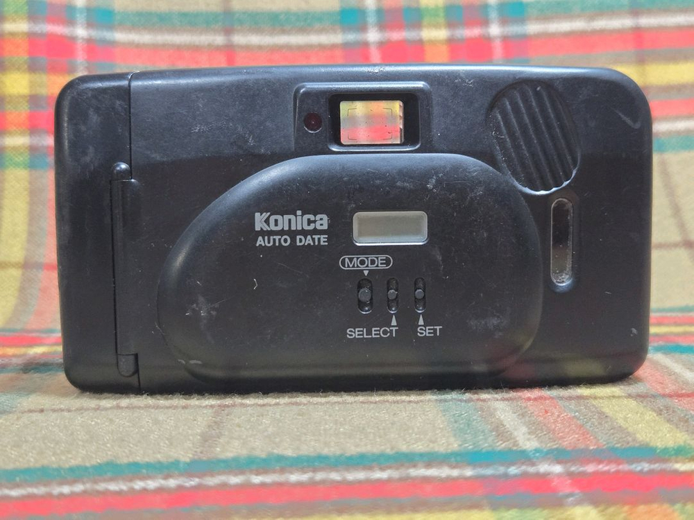 코니카 POP SUPER 빨강 카메라 이미지