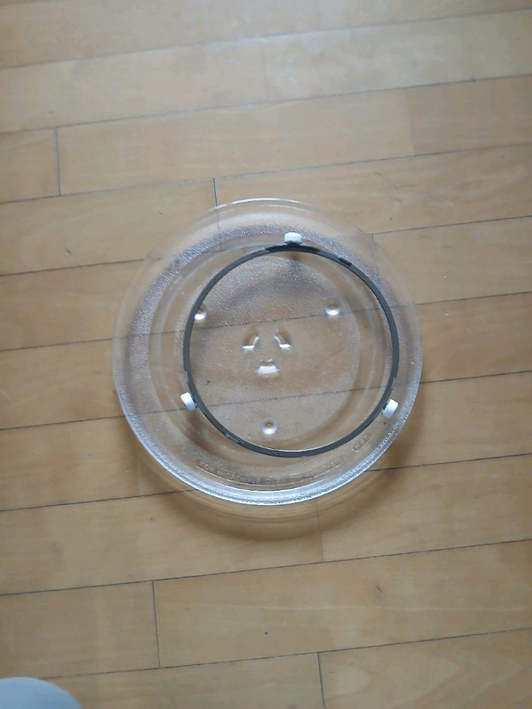 삼성 전자렌지 회전유리판과 레일 28.8 이미지