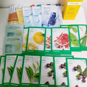 (새제품)이니스프리 마스크팩 더페이스샵 마스크팩 총27개+바디워시 등
