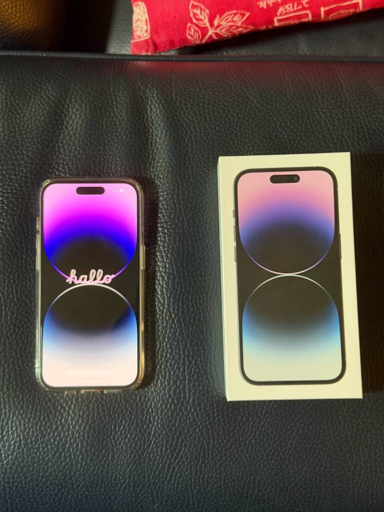 아이폰14프로128 딥퍼플 (자급제)--0