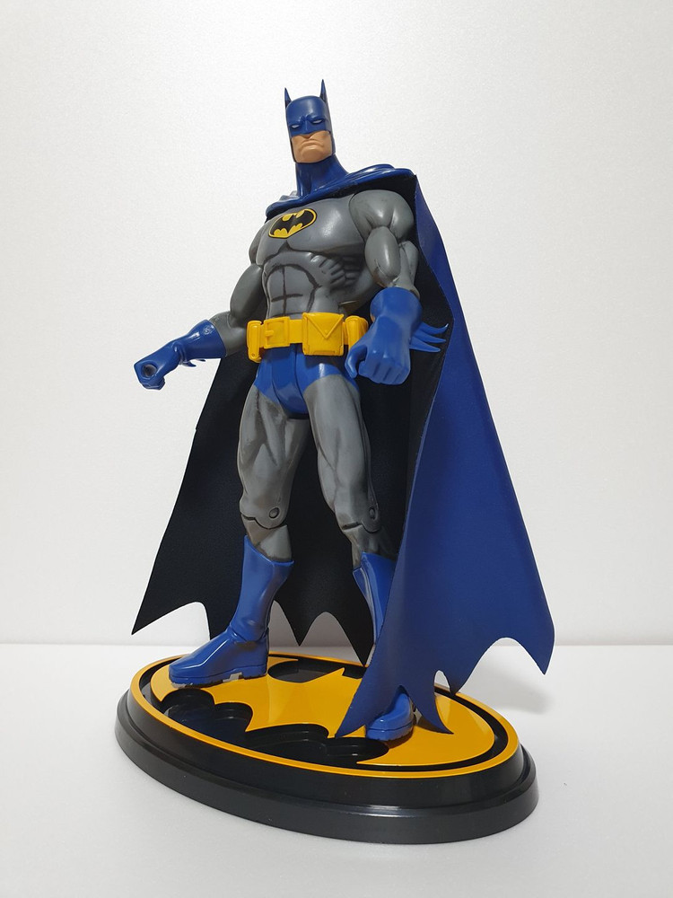 1/6 12인치 마텔 Mattel 배트맨 Batman 코믹스 버전 액션 피규어 심볼 베이스 포함 신품급--1