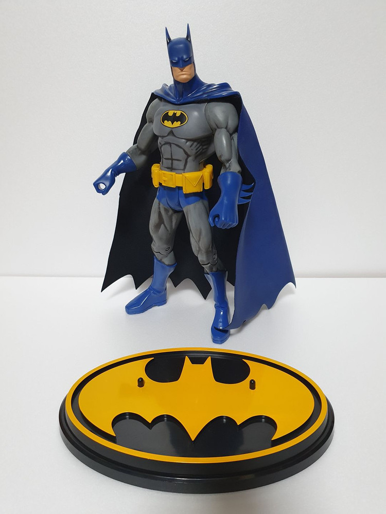 1/6 12인치 마텔 Mattel 배트맨 Batman 코믹스 버전 액션 피규어 심볼 베이스 포함 신품급--3