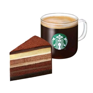 스타벅스 달콤한 가나슈세트 스벅 아메리카노 + 가나슈 케이크