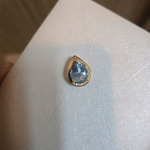 3월 탄생석 아쿠아마린 팬던트(새상품)