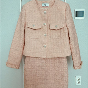 새옷 라벨르로즈 트위드 원피스&자켓 셋업 M