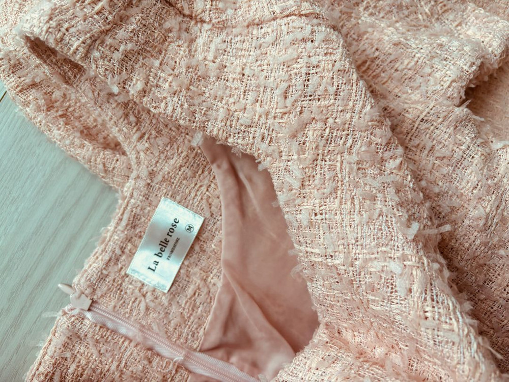 새옷 라벨르로즈 트위드 원피스&자켓 셋업 M 이미지