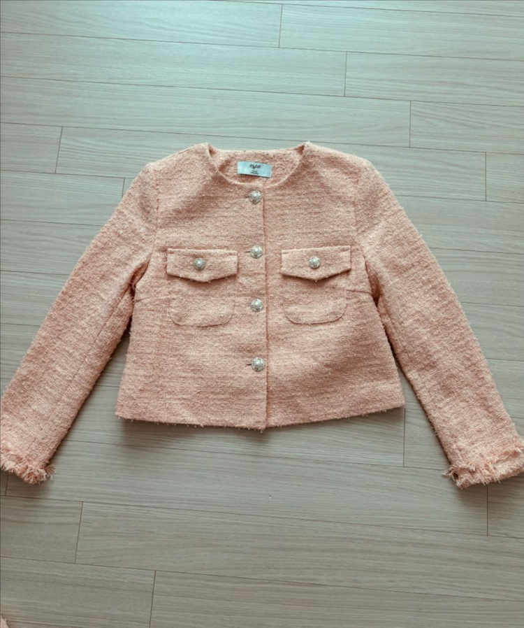 새옷 라벨르로즈 트위드 원피스&자켓 셋업 M 이미지