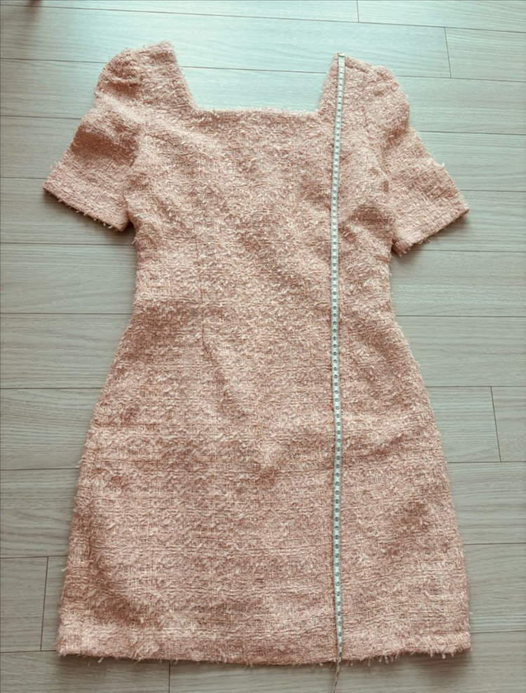 새옷 라벨르로즈 트위드 원피스&자켓 셋업 M 이미지